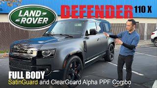 New Land Rover DEFENDER 110 X | SatinGuard & ClearGuard Alpha PPF Combo