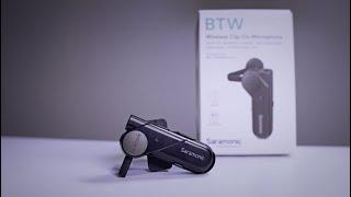 Saramonic SR-BTW Microphone Unboxing I Review I The Best lavalier mic for smartphones iOS Android?!