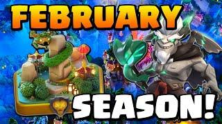 FEBRUARY Season Details! EVERYTHING You NEED To Know! Clash of Clans