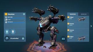 MOST GAMEBREAKING RELEASE WE'VE EVER SEEN! NEW NEWTON TITAN IS COMING! (War Robots Test Server)