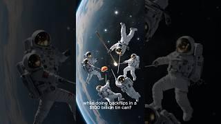 Space Sushi?! Astronauts Are Eating Nigiri in Zero Gravity #SpaceSushi #ISS #fyp #funny #shorts
