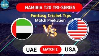 UAE vs USA Fantasy Dream11 Prediction, UAE vs USA 2024, UAE vs USA T20 Match Prediction