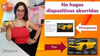 Como hacer diapositivas profesionales en #powerpoint