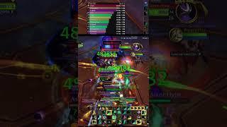 MONK MISTWEAVER 800K DPS ON KY'VEZA HEROIC #mistweaver #worldofwarcraft #monk #healing  #wow