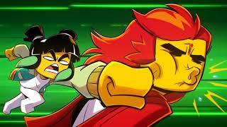 Mei punch Red son in the face | Monkie Kid Season 3