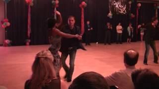 Erica Smith & Billy Fajardo ~ 2nd Place Pro 3 Dance Comp ~ Hustle ~ Disco America 2013
