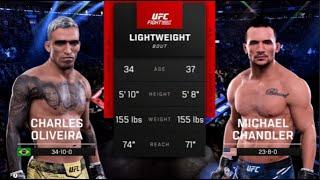 FULL FIGHT - Charles Oliveira Vs. Michael Chandler: UFC 309