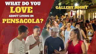 Why is PENSACOLA FLORIDA a good place to live? | 1st Class on the Street During Gallery Night