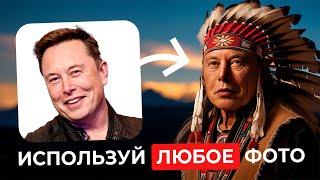 НЕЙРОСЕТЬ заменит ТВОЕ ЛИЦО на фотографии. БЕСПЛАТНЫЙ инструмент в Midjourney! ИНСТРУКЦИЯ