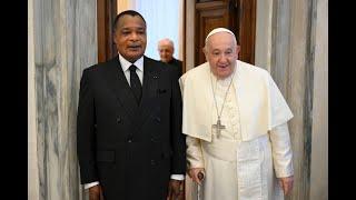 Congo : le Président Denis Sassou NGUESSO reçu par le Pape François au Vatican