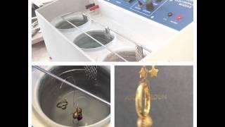 Micro Goldplating. Jewellery making by Ana Verdun London