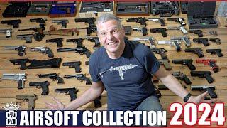 Airsoft Collection 2024. Bruce opens his personal armoury