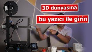 3D dünyasına bu yazıcı ile giriş yapın: Creality Ender 3 V2