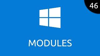 Windows #46 - modules