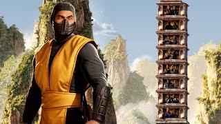 Mortal Kombat 1 - Scorpion (MK'95) Klassic Tower (VERY HARD) NO MATCHES LOST