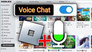 How To Get Voice Chat on Roblox | New Process! (Quick & Easy Guide)