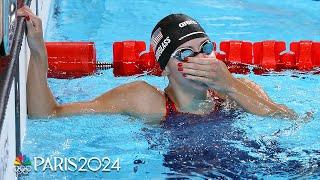 Kate Douglass HOLDS OFF Tatjana Smith to win 200m breaststroke | Paris Olympics | NBC Sports