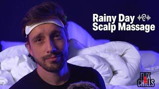 ️ Deep Voice Magic: Scalp Massage & Rainy Whispers 