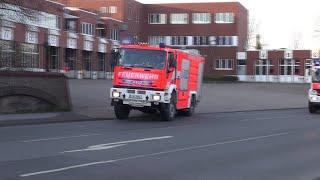 ELW + 2x HLF 20 + TLF 4000 + NEF Berufsfeuerwehr Witten