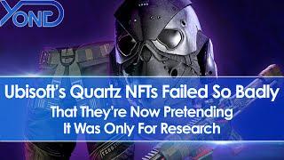 Ubisoft Quartz NFTs Failed So Badly They're Now Pretending It Was Only For Research