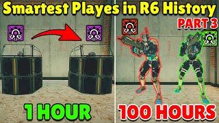 ULTIMATE *1000 IQ* SMARTEST PLAYS In Siege History *PART 3* - Rainbow Six Siege