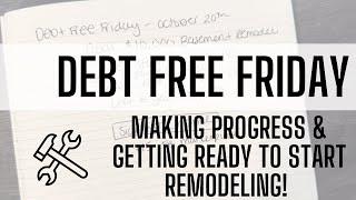 Debt Free Friday | Making progress on our savings goals, 2023 financial goals
