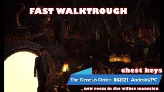 The Genesis Order V53121 Fast Walkthrough -  new room in manssion, kimberly pages android pc #part23