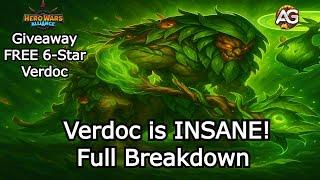 Verdoc is INSANE! Full Breakdown + Dungeon Strategy + FREE 6-Star Verdoc for Hero Wars Alliance