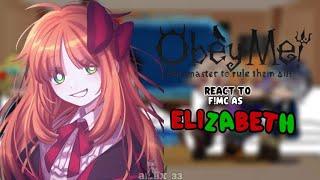 •||Obey me react to Child!MC as Elizabeth Afton||Gacha club x Obey me||•