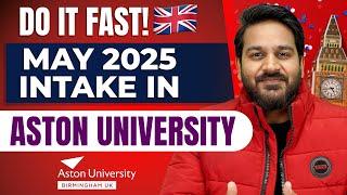 Aston University LONDON: Admissions Open for UK MAY Intake 2025 | WAYUP Abroad UK