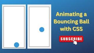 Animating a Bouncing Ball with CSS | CSS Animation | CSS Tutorials #html #css