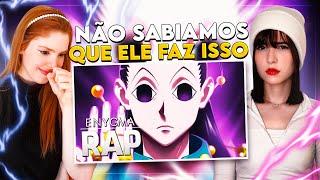 REACT Escondido nas Sombras | Illumi (Hunter x Hunter) | Enygma | CR Reacts