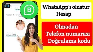 Telefon Numarası Doğrulama Kodu Olmadan WhatsApp Hesabı Nasıl Oluşturulur