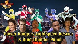 Power Rangers Lightspeed Rescue & Dino Thunder Panel | Rangerstop & Pop 2025 in Atlanta, Georgia ​