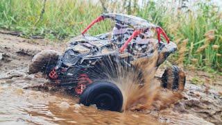 BRP Maverick X3 НЕ ДЛЯ ГРЯЗИ! ... Самая дешевая багги в России ... Axial Yeti Jr. Can-Am 4x4