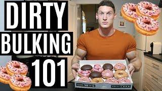 FULL DAY OF DIRTY BULKING | IIFYM Day of Eating