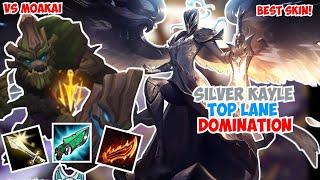 Silver Kayle Top Lane Domination | Kayle vs Maokai | kayle 1v9