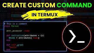 How to Create Custom Commands in Termux | By Technolex