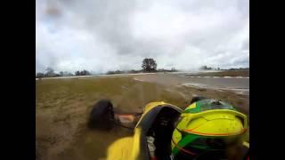 Going for a swim in the Formula Ford