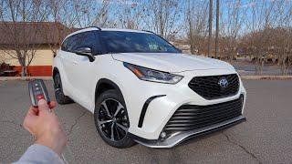 2021 Toyota Highlander XSE: Start Up, Walkaround, Test Drive and Review