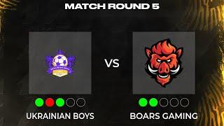 Boars Gaming vs Ukrainian Boys ESUL