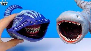 Making El Gran Maja vs Bloop  Sea Monsters with Clay