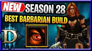 Diablo 3 Season 28 Best Barbarian Build Guide Horde of the Ninety Savages Frenzy Build #diablo3