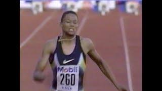 Marion Jones vs  Gail Devers - Women's 100m - 1997 Bislett Games