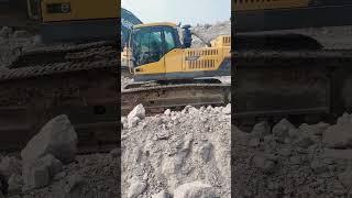 excavator machine marching, Volvo, jcb #tipper #excavator #damper #tructer #jcb