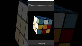Rubix cube inspired Daily Render with C4D  #3dart #cinema4d #3dmodeling #redshift #easy
