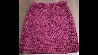 ЮБКА спицами / Knitting skirt