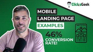 Mobile Landing Page Examples | Mobile Landing Pages with 46% conversions