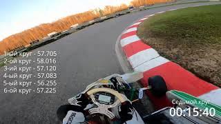 Мой второй заезд в жизни на Rotax!