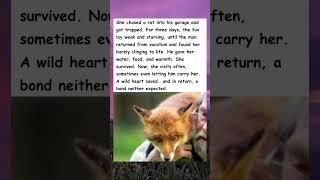 Fox Befriends The Man Who Saved Her #wholesome #fox